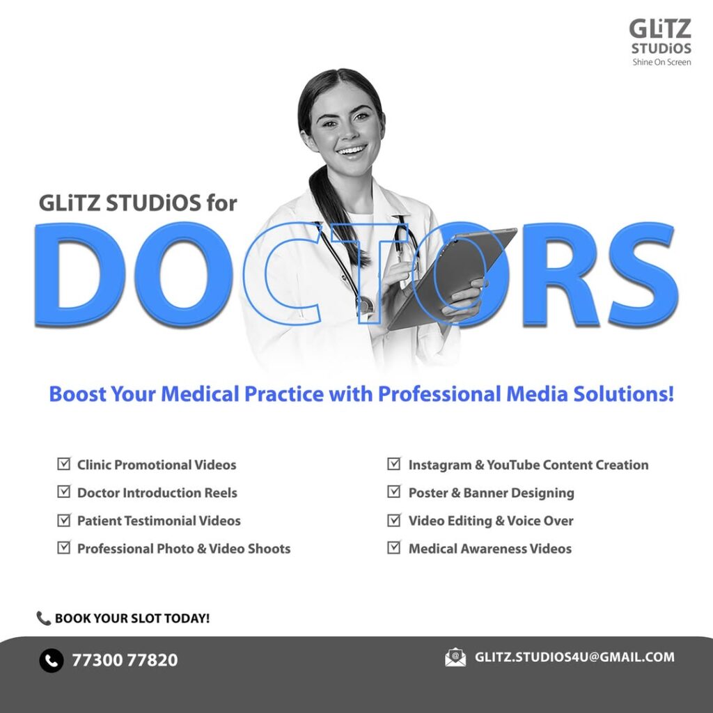 Want to take your medical services to the next level At Glitz Studios, we help you build trust,